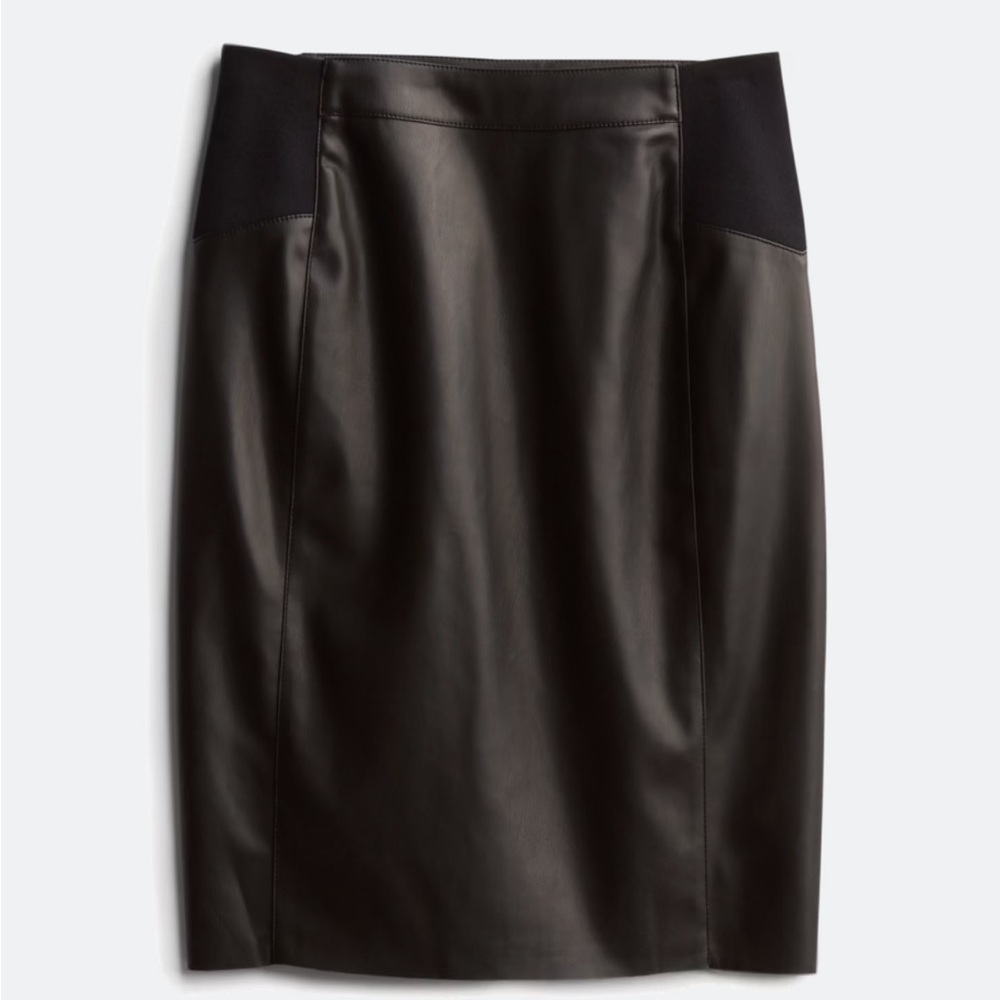 Vero Moda Black Knee-Length Pencil Skirt